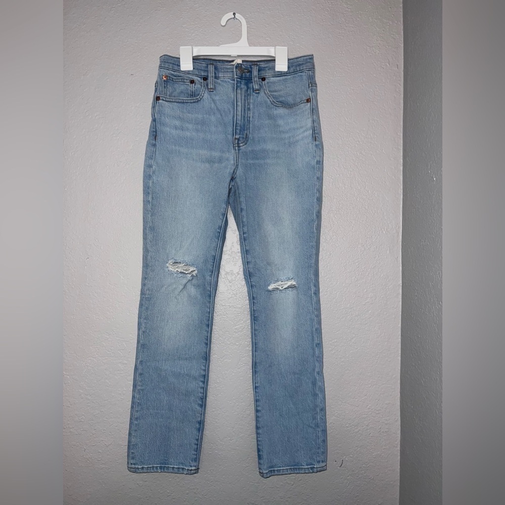 Madewell Women The High Rise Slim Crop Boyjean Jeans